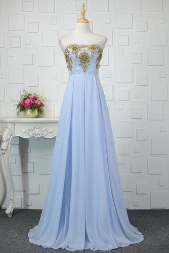 Robe de soirée Sans Manches Ruché Traîne Courte Fourreau Avec Bijoux - Page 1