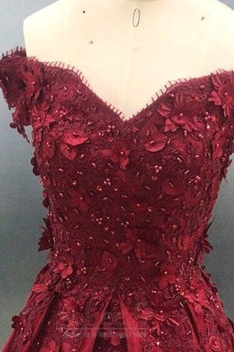 Robe de cocktail Longueur de genou Laçage Naturel taille Manche Courte - Page 5