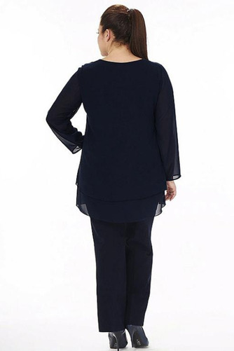 Robe mères Manche Longue Haute Couvert Petit collier circulaire - Page 3