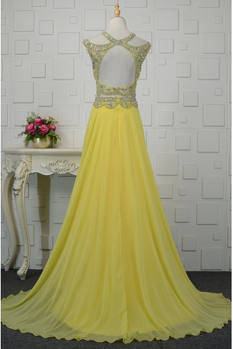 Robe de soirée Fête Elégant Longue Trou De Serrure Petit collier circulaire - Page 7