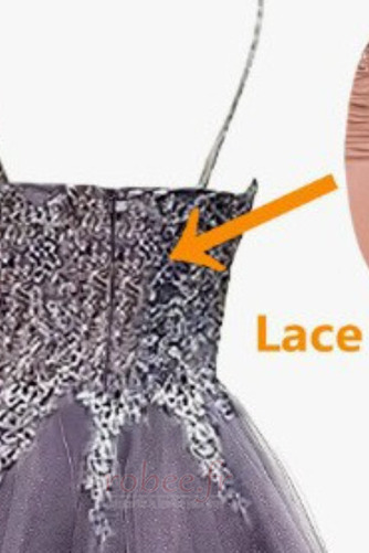 Robe de cocktail Vente Elégant Été Norme a ligne Bretelles Spaghetti - Page 3