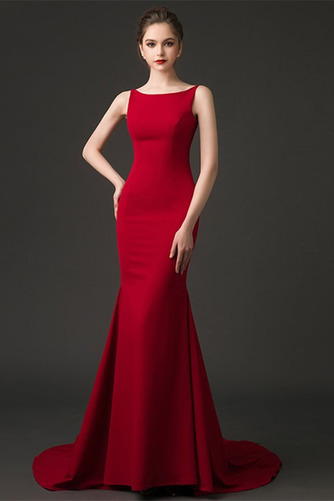 Robe de soirée Dos nu Médium Naturel taille Sans Manches Sirène - Page 1