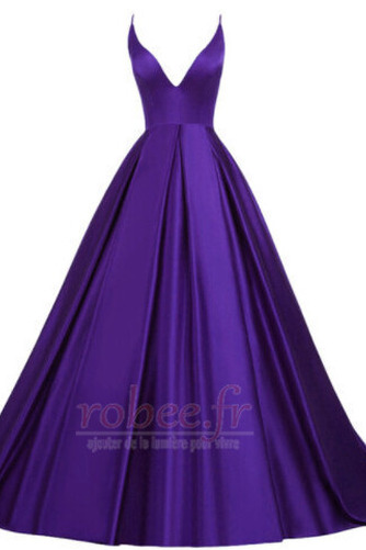 Robe de bal Poire Automne noble Col en V Traîne Courte Entrecroisé - Page 10