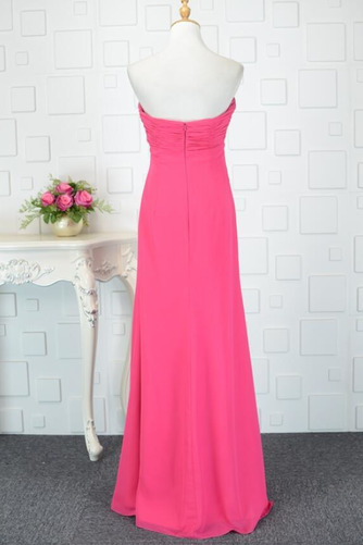 Robe de demoiselle d'honneur Mousseline Sans Manches Manquant - Page 2