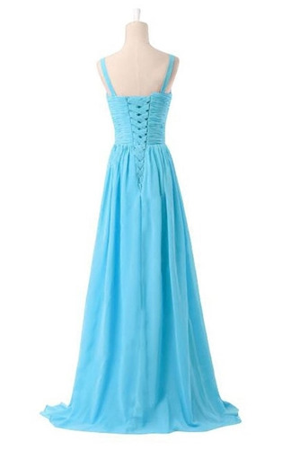 Robe de demoiselle d'honneur Longue Simple A-ligne Médium Sans Manches - Page 2