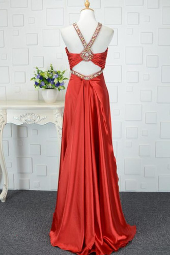Robe de bal Traîne Courte Printemps Manquant A-ligne Larges Bretelles - Page 2