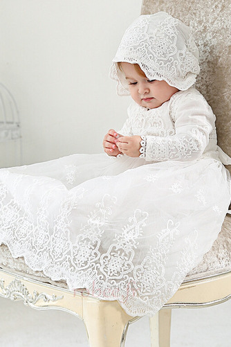 Robe de fille de fleur Dentelle Chapeau Médium Col de chemise t - Page 6