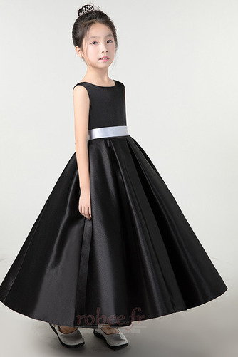 Robe de fille de fleur A-ligne Automne Fermeture à glissière - Page 1