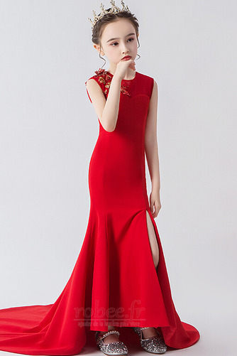 Robe de fille de fleur Manquant Epurée Col de chemise t Sirène - Page 5