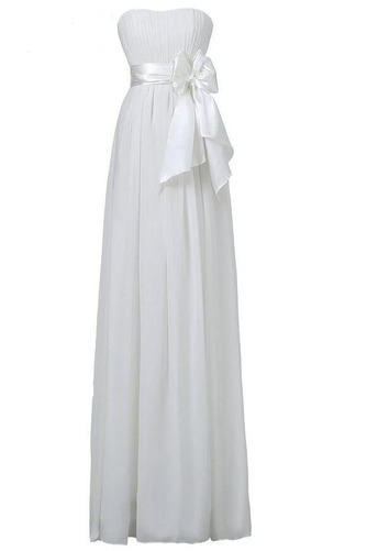 Robe de demoiselle d'honneur Chiffon taille haut Été haut bustier tube - Page 6