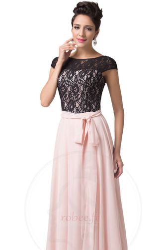 Robe de bal Mancheron Manche Courte Naturel taille Laçage Longueur Cheville - Page 4