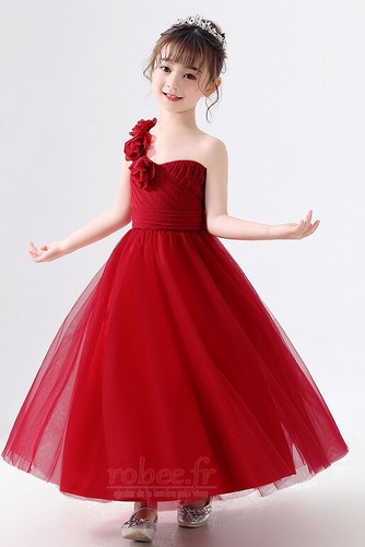 Robe de fille de fleur net vogue Fermeture à glissière Naturel taille - Page 3