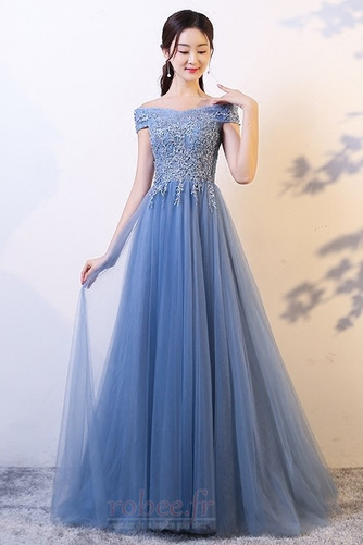 Robe de soirée Lacez vers le haut Printemps A-ligne Montrer Couvert de Dentelle - Page 2