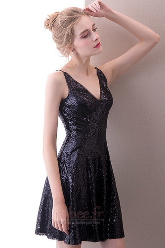Robe de cocktail Elégant Naturel taille Manquant Été Drapé aligne - Page 8