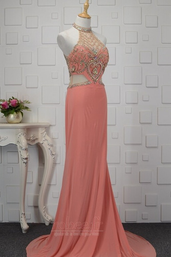 Robe de bal Sans Manches Drapé Près du corps Spandex Naturel taille - Page 3