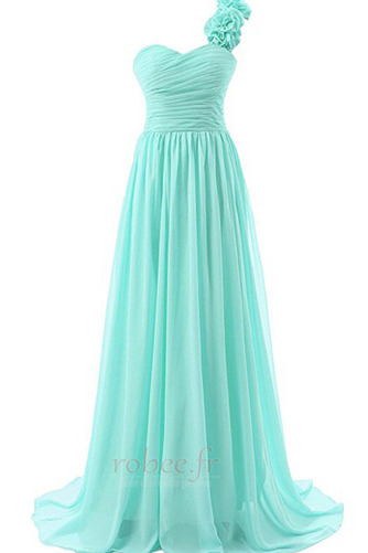 Robe de soirée Longueur de plancher A-ligne Elégant Laçage Sans Manches - Page 15