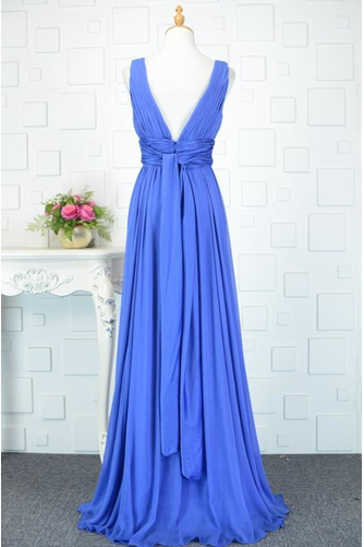 Robe de demoiselle d'honneur Mousseline Sans Manches Mariage - Page 2