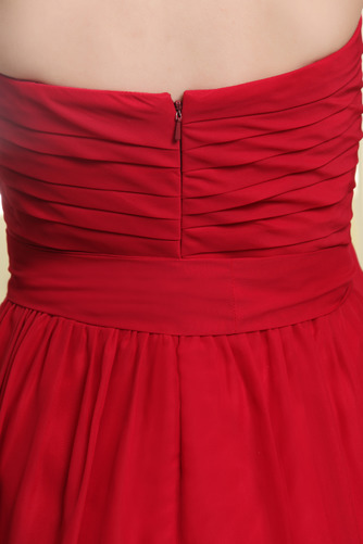 Robe de demoiselle d'honneur Sans courroies Fourreau plissé Chiffon - Page 7