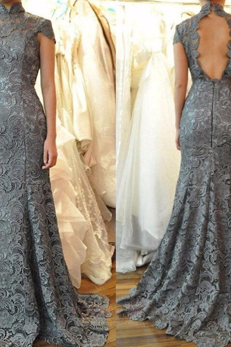 Robe mères Col haut Printemps Près du corps Naturel taille Dentelle - Page 2