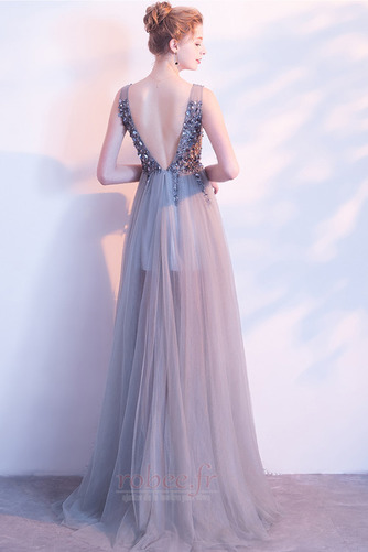 Robe de soirée a ligne Sexy Dos nu Tulle Manquant À la masse - Page 2