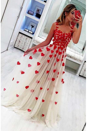 Robe de bal Ballon Sans Manches Glissière Larges Bretelles Automne - Page 1
