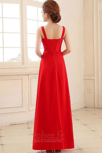 Robe de demoiselle d'honneur Naturel taille Lacez vers le haut - Page 2