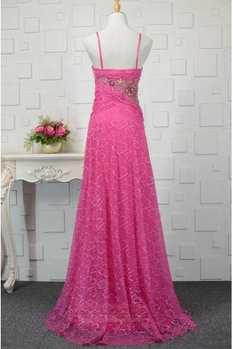 Robe de soirée Longue Sans Manches Cristal Pittoresque Bretelles Spaghetti - Page 3