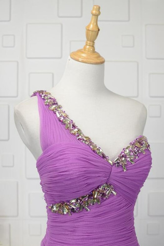 Robe de bal Une épaule Traîne Courte Dos nu Elégant Automne Ballon - Page 5