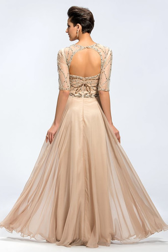 Robe mères noble A-ligne Longueur de plancher Col Carré Naturel taille - Page 2