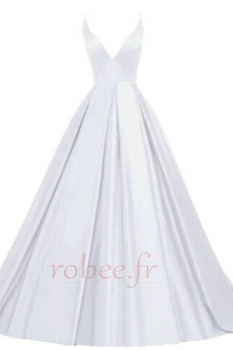 Robe de bal Poire Automne noble Col en V Traîne Courte Entrecroisé - Page 16