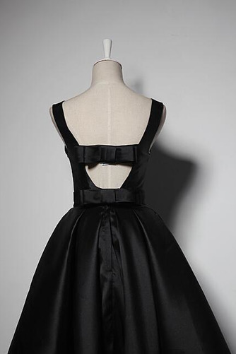 Robe de demoiselle d'honneur Simple A-ligne Satin Sans Manches - Page 2