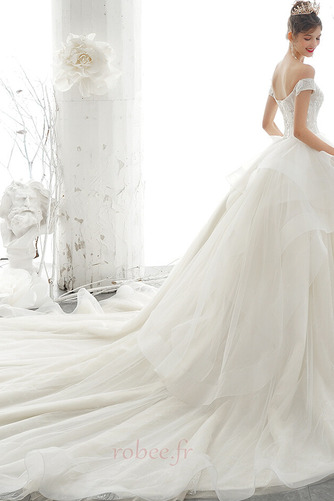 Robe de mariée Printemps Médium Décalcomanie net Epurée Lacez vers le haut - Page 6