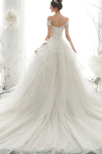 Robe de mariée Printemps Médium Décalcomanie net Epurée Lacez vers le haut - Page 2
