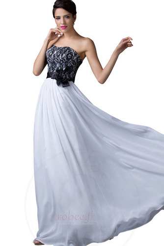 Robe de bal a ligne haut bustier tube Couvert de Dentelle À la masse - Page 3