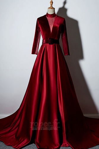 Robe de bal Festin Fermeture à glissière 3/4 Manche Elégant Médium - Page 7