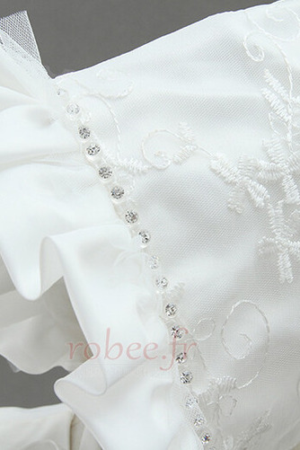 Robe de fille de fleur Chapeau Train de petit A-ligne Formelle - Page 8