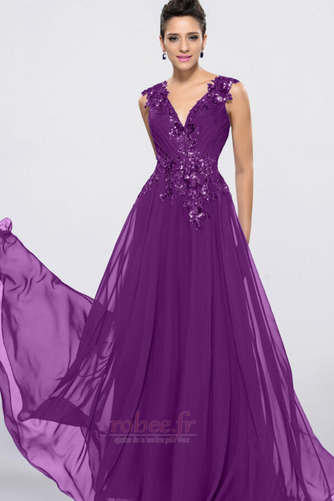 Robe de soirée Col en V Médium Naturel taille Couvert de Dentelle - Page 15