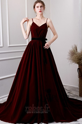 Robe de bal Naturel taille Drapé Fourreau plissé A-ligne Fête - Page 1