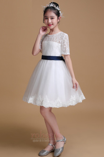 Robe de fille de fleur Manquant Printemps Longueur de genou Montrer - Page 3