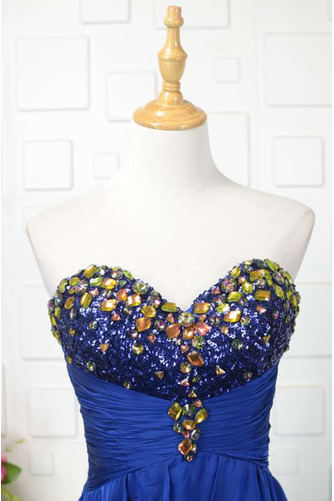 Robe de cocktail Asymétrique Dos nu Chiffon Ancien Fourreau Avec Bijoux - Page 4