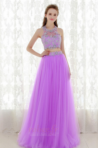 Robe de bal Fermeture à glissière Mariage Couvert de Dentelle - Page 3