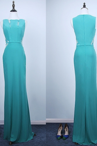 Robe de soirée Satin Élastique Glissière Près du corps Naturel taille - Page 6