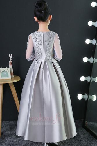 Robe de fille de fleur Longueur Cheville Fermeture à glissière - Page 3