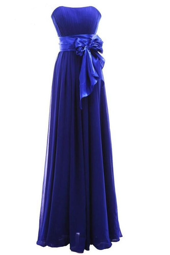 Robe de demoiselle d'honneur Chiffon taille haut Été haut bustier tube - Page 4