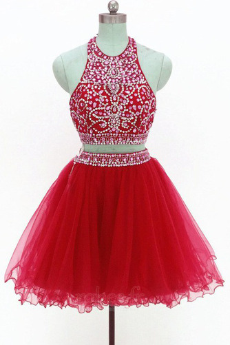 Robe de cocktail Vente Poire Courte Drapé Printemps Fourreau Avec Bijoux - Page 8