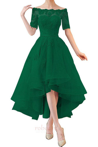 Robe de cocktail Asymétrique Drapé Vente Asymétrique Laçage Naturel taille - Page 1