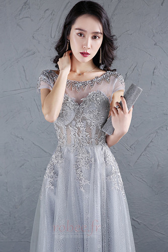 Robe de bal Sablier Fête Formelle Automne Longueur Cheville a ligne - Page 5