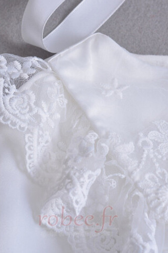 Robe de fille de fleur Formelle Cérémonie Satin Fermeture éclair - Page 6