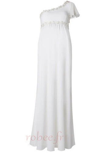 Robe de mariée Empire Drapé Longueur au sol Été Plage Elégant - Page 3