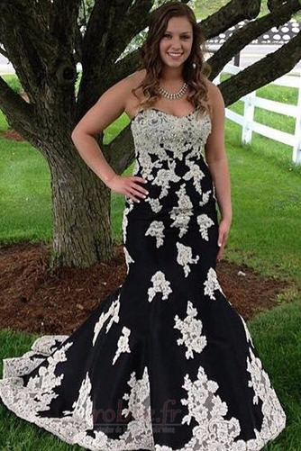 Robe de soirée Soie Naturel taille Hiver Décalcomanie Sans bretelles - Page 1